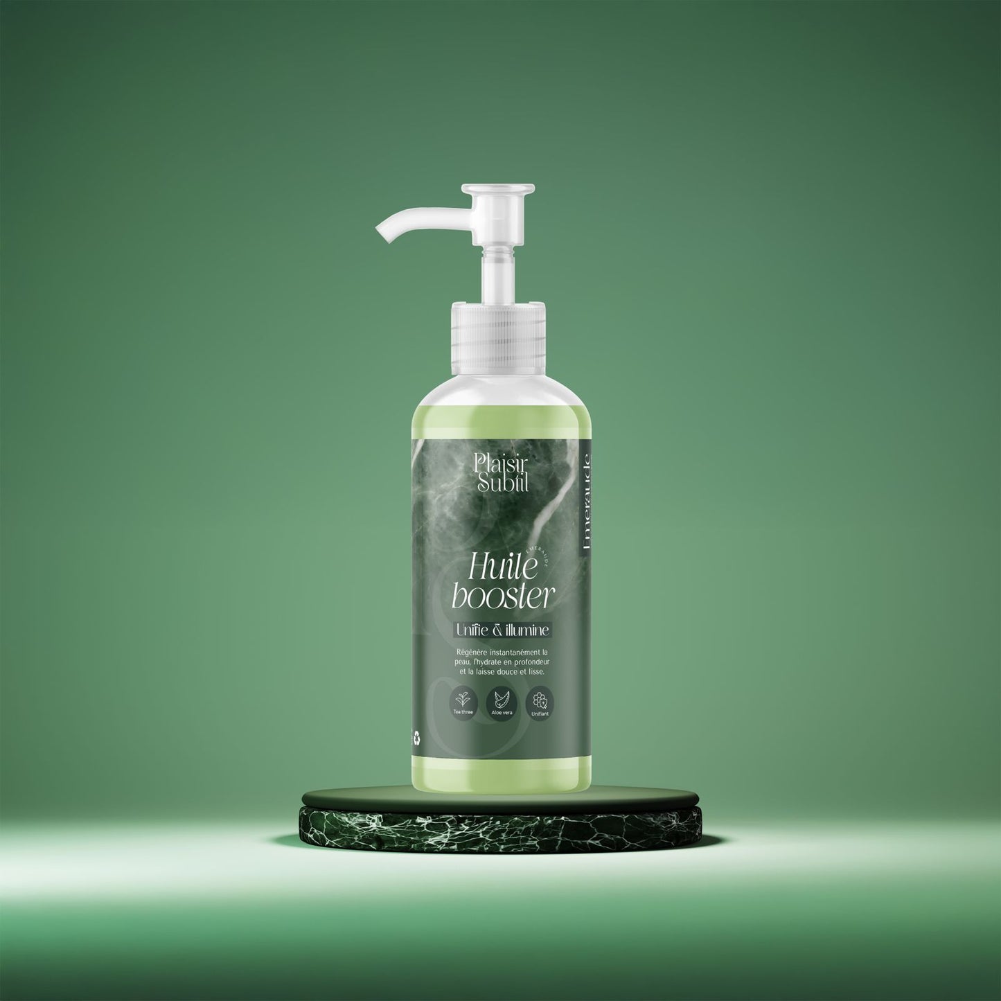 Huile booster émeraude