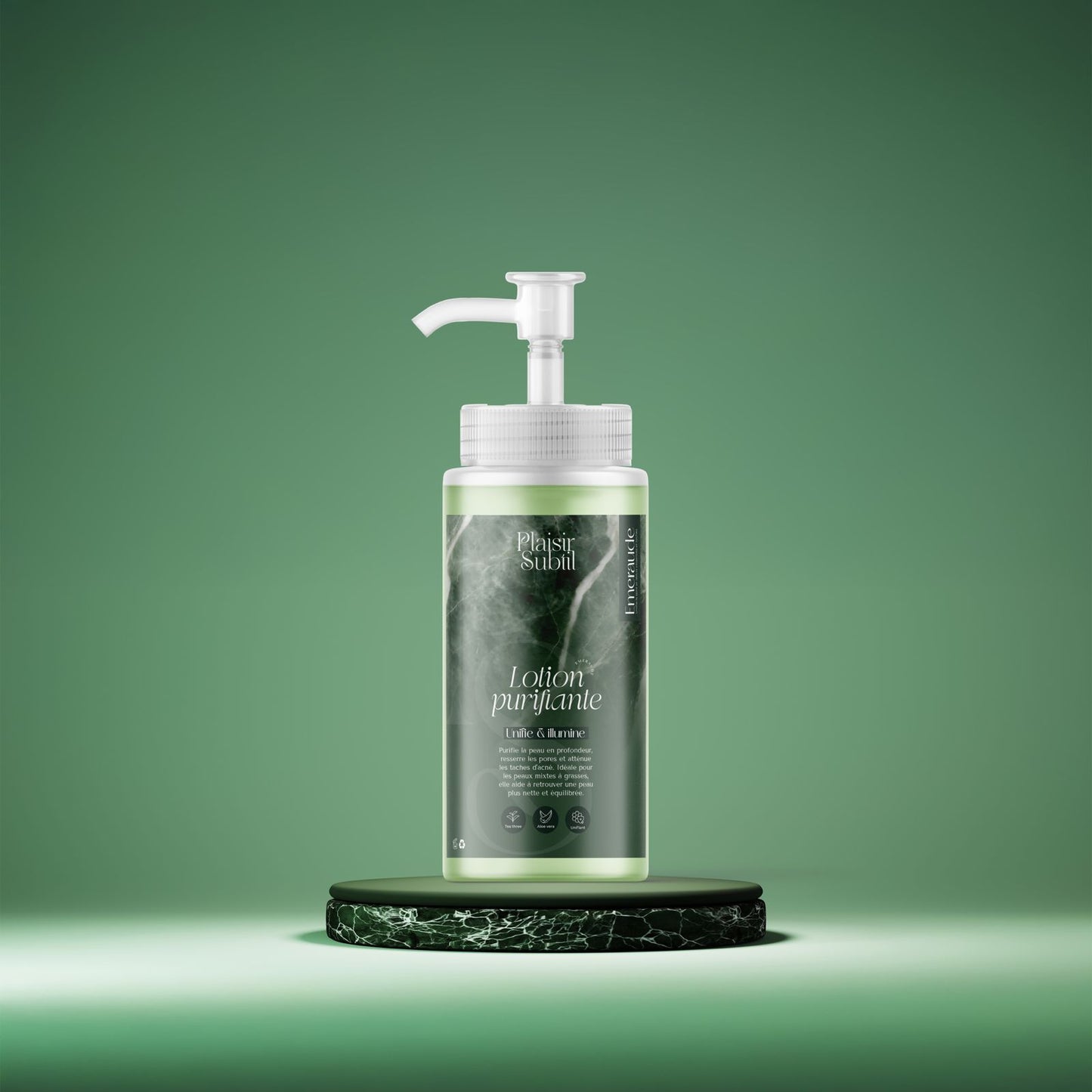 Lotion purifiante émeraude