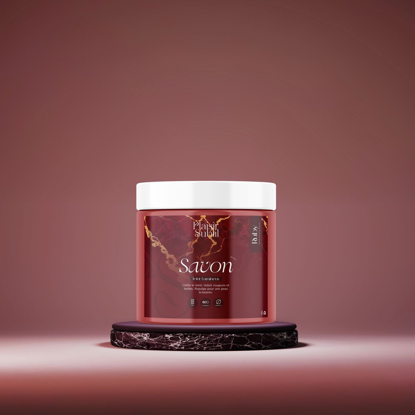 Savon rubis
